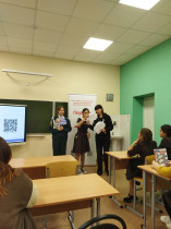 Школа Актива с представителями Корочанского отделения Движения первых.